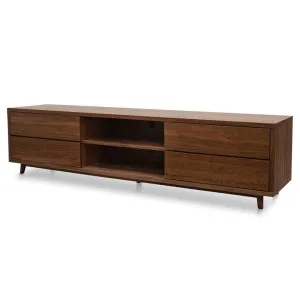 Ex Display - Thor Scandinavian 2m Wooden TV Entertainment Unit - Walnut by Interior Secrets - AfterPay Available by Interior Secrets, a Entertainment Units & TV Stands for sale on Style Sourcebook