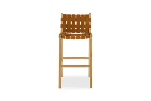Cuba Woven Bar Stool, Tan, by Lounge Lovers by Lounge Lovers, a Bar Stools for sale on Style Sourcebook