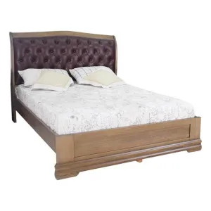 Royale Messmate Timber Sleigh Bed, Queen by Glano, a Beds & Bed Frames for sale on Style Sourcebook