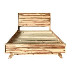 Denver Acacia Timber Bed, King by Glano, a Beds & Bed Frames for sale on Style Sourcebook