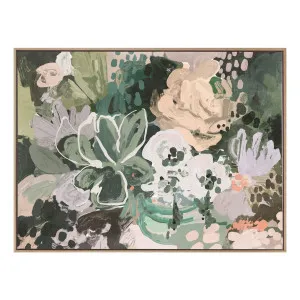 Jungle Lily Landscape Box Framed Canvas in 163 x 123cm by OzDesignFurniture, a Painted Canvases for sale on Style Sourcebook