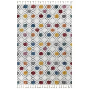 Eden Polka Dots Modern Rug, 170x120cm by Austex International, a Kids Rugs for sale on Style Sourcebook