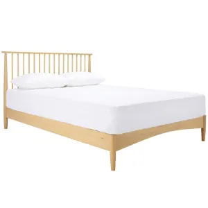 Larsen Bed Natural White Wash by James Lane, a Beds & Bed Frames for sale on Style Sourcebook