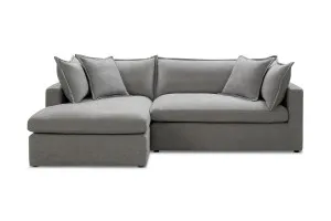 Haven Left Chaise Sofa, Mornington Pebble, by Lounge Lovers by Lounge Lovers, a Sofas for sale on Style Sourcebook