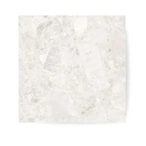 Robusta Ivory Grip 600×600 by Groove Tiles and Stone, a Terrazzo Look Tiles for sale on Style Sourcebook