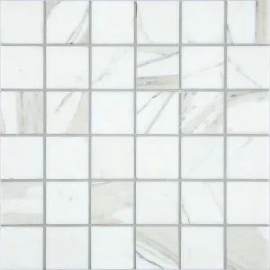Calacatta Honed Mosaic by Beaumont Tiles, a Brick Look Tiles for sale on Style Sourcebook