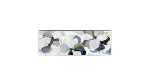 Nocturne Petals Wall Art Canvas 150cm x 50cm by Luxe Mirrors, a Artwork & Wall Decor for sale on Style Sourcebook
