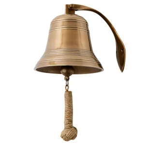 Paradox 6" Brass Ship Bell by Paradox, a Doorbells for sale on Style Sourcebook
