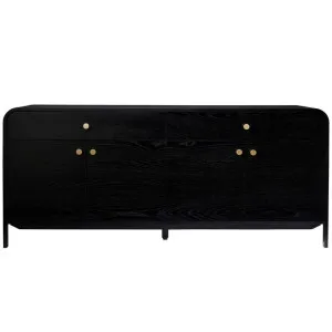 Soho Buffet Black - 180cm by James Lane, a Sideboards, Buffets & Trolleys for sale on Style Sourcebook