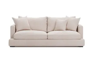 Long Beach 3 Seat Sofa, Como Natural, by Lounge Lovers by Lounge Lovers, a Sofas for sale on Style Sourcebook