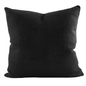 Muse Linen Cushion - Black by Eadie Lifestyle, a Cushions, Decorative Pillows for sale on Style Sourcebook