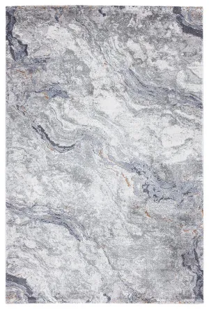 Nami Blue Stone and Bronze Marble Transitional Motif Rug by Miss Amara, a Other Rugs for sale on Style Sourcebook