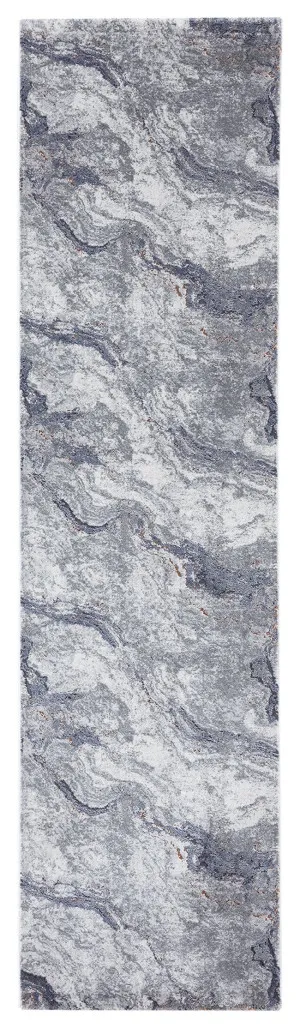 Nami Blue Transitional Runner Rug by Miss Amara, a Other Rugs for sale on Style Sourcebook
