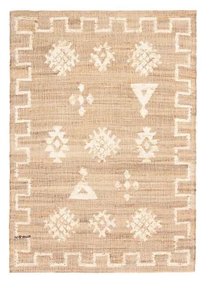 Calata Brown and Cream Rug by Miss Amara, a Contemporary Rugs for sale on Style Sourcebook