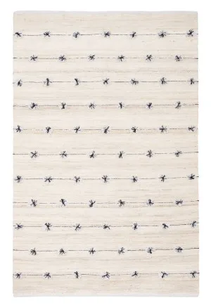 Willow Cream and Black Rug by Miss Amara, a Kids Rugs for sale on Style Sourcebook