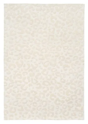 Agnes Ivory Cream Carved Animal Pattern Rug by Miss Amara, a Other Rugs for sale on Style Sourcebook