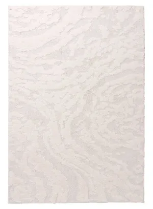 Aurora Ivory Cream Abstract Textured Rug by Miss Amara, a Other Rugs for sale on Style Sourcebook