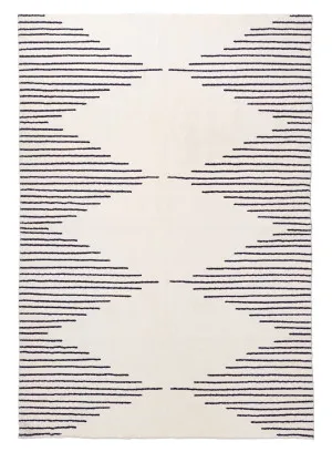 Aldana Black and Cream Tribal Washable Rug by Miss Amara, a Other Rugs for sale on Style Sourcebook