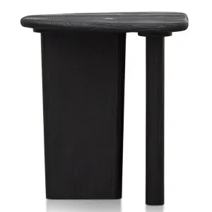 Mogo Reclaimed Fir Timber Side Table, Black by Conception Living, a Side Table for sale on Style Sourcebook