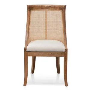 Delbra Timber & Rattan Dining Chair, Set of 2 by Conception Living, a Dining Chairs for sale on Style Sourcebook