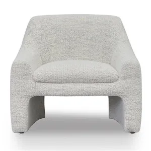 Quakers Fabric Armchair, Fog Grey by Conception Living, a Chairs for sale on Style Sourcebook