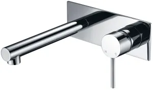 Hali Wall Basin Set Straight 175 Chrome by Ikon, a Bathroom Taps & Mixers for sale on Style Sourcebook