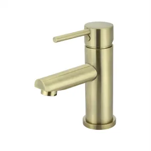 Round Basin Mixer Tiger Bronze by Meir, a Bathroom Taps & Mixers for sale on Style Sourcebook