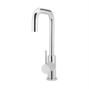 Round Sink Mixer Square Neck 229 Chrome by Meir, a Kitchen Taps & Mixers for sale on Style Sourcebook