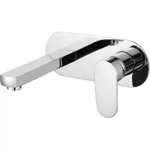 Empire Wall Basin Set Straight 173 Chrome by Fienza, a Bathroom Taps & Mixers for sale on Style Sourcebook