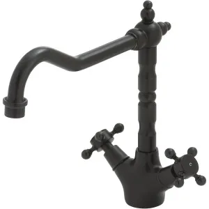Lillian Sink Mixer 226 Matte Black by Fienza, a Kitchen Taps & Mixers for sale on Style Sourcebook
