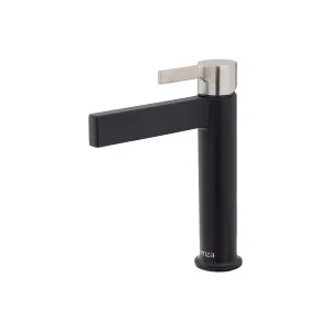Sansa Basin Mixer Matte Black w CH Handle by Fienza, a Bathroom Taps & Mixers for sale on Style Sourcebook