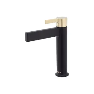 Sansa Basin Mixer Matte Black w UB Handle by Fienza, a Bathroom Taps & Mixers for sale on Style Sourcebook