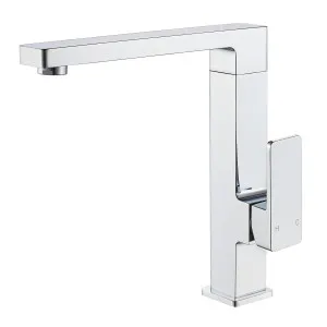 Ceram Sink Mixer Square Neck 196 Chrome by Ikon, a Kitchen Taps & Mixers for sale on Style Sourcebook