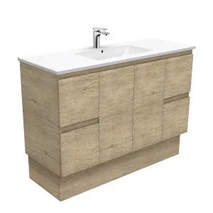 Edge 1200 Vanity Kick Doors & Drawers with Ceramic Basin Top by Fienza, a Vanities for sale on Style Sourcebook