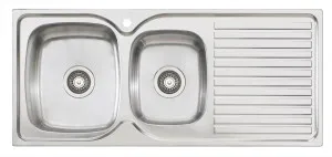 Endeavour 13/4 Left Sink 1TH 1080X480 Stainless Steel by Oliveri, a Kitchen Sinks for sale on Style Sourcebook