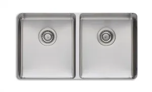 Sonetto Double Reversible Sink NTH 785X455 Stainless Steel by Oliveri, a Kitchen Sinks for sale on Style Sourcebook