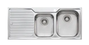 Diaz 13/4 Right Sink 1TH 1080X480 Stainless Steel by Oliveri, a Kitchen Sinks for sale on Style Sourcebook