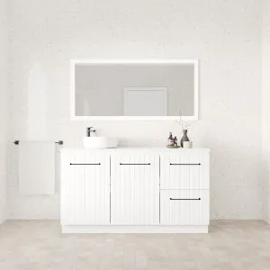 Fingal 900 Vanity Kick Doors & Drawers with Basin & Solid Surface Top by Marquis, a Vanities for sale on Style Sourcebook