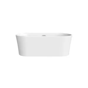 Aurora Back To Wall Bath Acrylic 1500 Matte White by decina, a Bathtubs for sale on Style Sourcebook