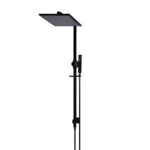 Square Twin Shower Matte Black by Meir, a Shower Heads & Mixers for sale on Style Sourcebook