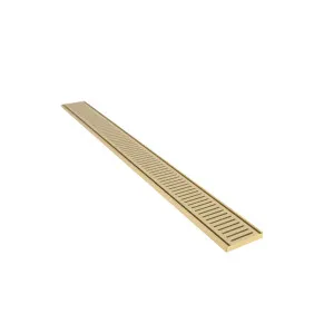1.0m Next Gen Grate 100x14 Matt Yellow Gold MYGNXT14 Lauxes by Lauxes, a Shower Grates & Drains for sale on Style Sourcebook