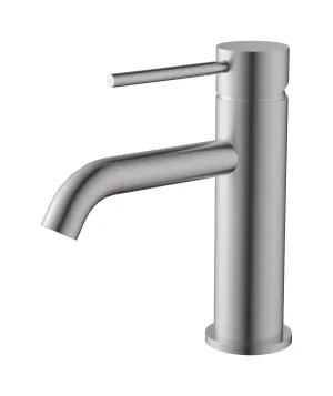 Misha Basin Mixer Brushed Nickel by Haus25, a Bathroom Taps & Mixers for sale on Style Sourcebook