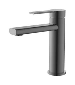 Lina Basin Mixer Gun Metal by Haus25, a Bathroom Taps & Mixers for sale on Style Sourcebook