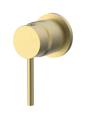 Misha Wall/Shower Mixer Brushed Gold by Haus25, a Shower Heads & Mixers for sale on Style Sourcebook