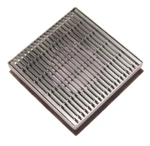 Suttor SS Pnt Drn HG 100x100 76 Out by PHOENIX, a Shower Grates & Drains for sale on Style Sourcebook