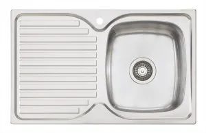 Endeavour Single Right Sink 1TH 770X480 Stainless Steel by Oliveri, a Kitchen Sinks for sale on Style Sourcebook