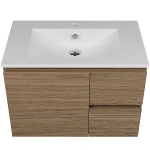 Nevada Vanity 750 Wall Hung Centre Bowl Alpha Ceramic Top by Beaumont Tiles, a Vanities for sale on Style Sourcebook