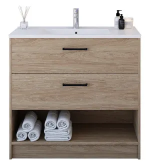 Kansas 900 Vanity Kick Drawers Only with Ceramic Basin Top by Timberline, a Vanities for sale on Style Sourcebook