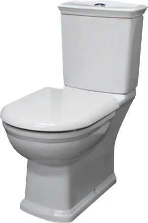 Washington Close Coupled Toilet Suite S Trap Gloss White by Fienza, a Toilets & Bidets for sale on Style Sourcebook