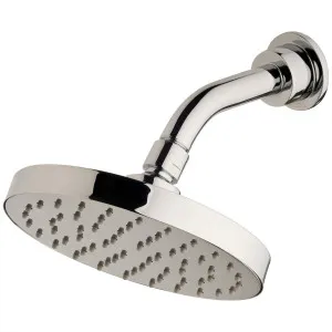 Vivid Slimline Overhead Wall Shower Curved  Chrome by PHOENIX, a Shower Heads & Mixers for sale on Style Sourcebook